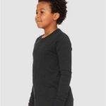Youth Heather CVC Long Sleeve Tee