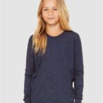Youth Heather CVC Long Sleeve Tee