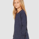 Youth Heather CVC Long Sleeve Tee