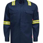 Men's Nomex® Comfort Enhanced-Vis Woven Long Sleeve Shirt