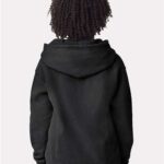 Youth Garment-Dyed Lightweight Fleece Hooded Sweatshirt