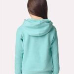Youth Garment-Dyed Lightweight Fleece Hooded Sweatshirt