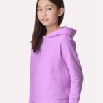 Youth Garment-Dyed Lightweight Fleece Hooded Sweatshirt