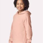 Youth Garment-Dyed Lightweight Fleece Hooded Sweatshirt