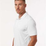 Men's Textured Stripe Polo