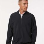 Men's Stretch Woven Half-Zip Pullover