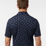 Men's Ultimate365 Mesh Print Polo
