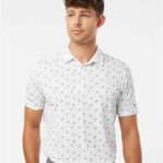 Men's Ultimate365 Mesh Print Polo