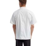 Unisex Short Sleeve Recycled Chef Coat