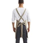 Cross Back Barista Bib Apron