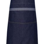 Domain Contrast Denim Waist Apron