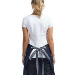 Domain Contrast Denim Waist Apron