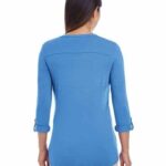 Women's Perfect Fit™ Y-Placket Convertible Sleeve Knit Top