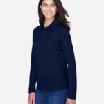Women's Pinnacle Performance Long Sleeve Piqué Polo