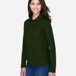 Women's Pinnacle Performance Long Sleeve Piqué Polo