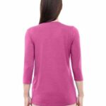 Women's Perfect Fit™ Bracelet-Length V-Neck Top