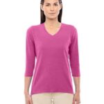 Women's Perfect Fit™ Bracelet-Length V-Neck Top