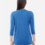 Women's Perfect Fit™ Bracelet-Length V-Neck Top
