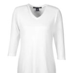 Women's Perfect Fit™ Bracelet-Length V-Neck Top