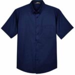Men's Optimum Short Sleeve Twill Dress Shirt