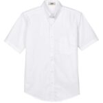 Men's Optimum Short Sleeve Twill Dress Shirt