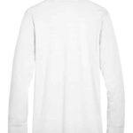 Men's CrownLux Performance® Plaited Long Sleeve Polo