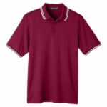 Men's CrownLux Performance® Plaited Tipped Polo