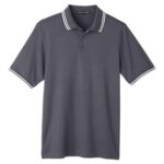 Men's CrownLux Performance® Plaited Tipped Polo