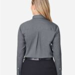 Women's CrownLux Performance® Spencer Poplin Dress Shirt