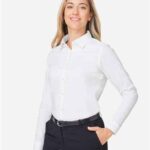 Women's CrownLux Performance® Spencer Poplin Dress Shirt