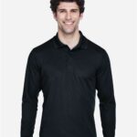 Men's Tall Pinnacle Performance Long Sleeve Piqué Polo