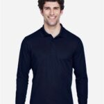 Men's Tall Pinnacle Performance Long Sleeve Piqué Polo