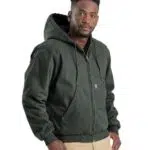 Men's Heartland Washed Cotton Duck Hooded Jacket
