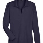 Women's CrownLux Performance® Plaited Long Sleeve Polo