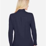 Women's CrownLux Performance® Plaited Long Sleeve Polo
