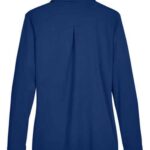 Women's CrownLux Performance® Plaited Long Sleeve Polo