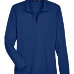Women's CrownLux Performance® Plaited Long Sleeve Polo