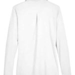 Women's CrownLux Performance® Plaited Long Sleeve Polo
