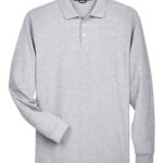 Men's Pima Piqué Long Sleeve Polo