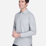 Men's Pima Piqué Long Sleeve Polo