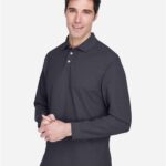 Men's Pima Piqué Long Sleeve Polo