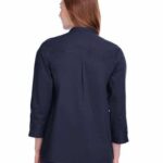Women's Crown Collection® Stretch Broadcloth Three-Quarter Sleeve Blouse