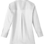 Women's Crown Collection® Stretch Broadcloth Three-Quarter Sleeve Blouse