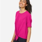 Women's Perfect Fit™ Tie Front Blouse