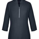 Women's Perfect Fit™ Three-Quarter Sleeve Crepe Tunic