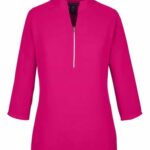 Women's Perfect Fit™ Three-Quarter Sleeve Crepe Tunic