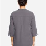 Women's Perfect Fit™ Three-Quarter Sleeve Crepe Tunic