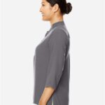 Women's Perfect Fit™ Three-Quarter Sleeve Crepe Tunic