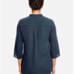 Women's Perfect Fit™ Three-Quarter Sleeve Crepe Tunic