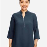 Women's Perfect Fit™ Three-Quarter Sleeve Crepe Tunic